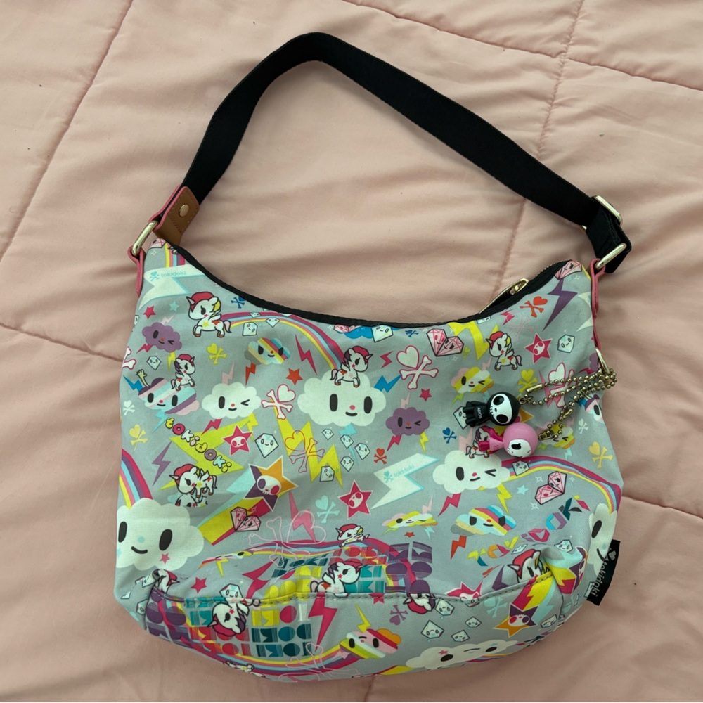 Pastel Rainbow Character Shoulder Bag
